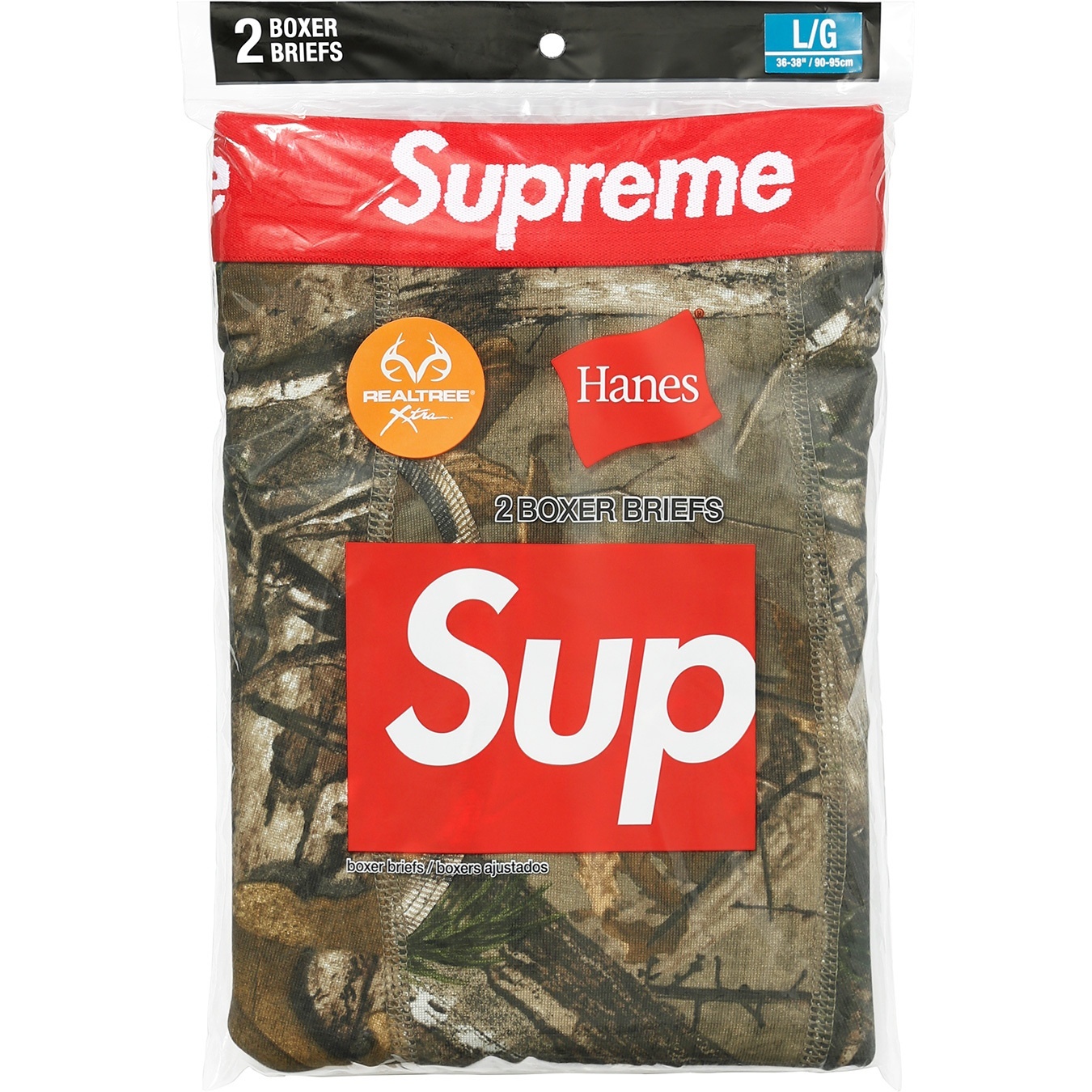 Supreme®/Hanes® Realtree® Boxer Briefs (2 Pack) view 3